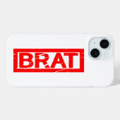 ブラットスタンプ Case-Mate iPhoneケース (裏面 (横))