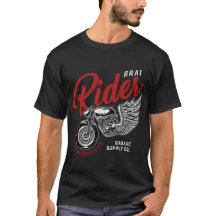 ブラットライドカスタムズMotorcycles Tシャツ