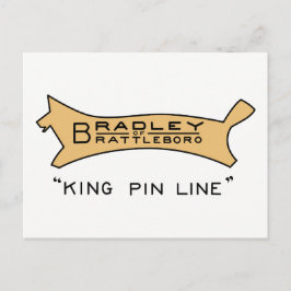 ブラットレボロのキングピンラインロゴのはがき ポストカード