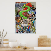 ブラット・ハラ・キャスト ポスター (キッチン)