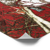 ブラッドウッドプリント ポスター (角)