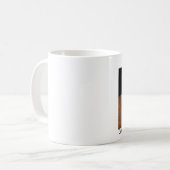 ブラッドオレンジマルティーニ-今コーヒー。 後でマルティーニ コーヒーマグカップ (正面左)