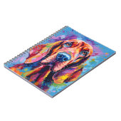 ブラッドカラフルハウンド ノートブック (左側)