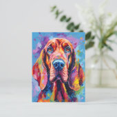 ブラッドカラフルハウンド ポストカード (スタンド正面)