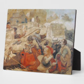 ブラッドショーのマンチェスター防衛（1642年） フォトプラーク (側面)