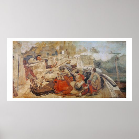 ブラッドショーのマンチェスター防衛(1642年) ポスター (正面)