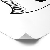 ブラッドショー家紋 ポスター (角)