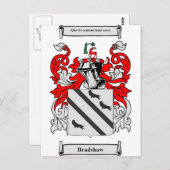 ブラッドショー・コート・オブ・アームズ ポストカード (正面/裏面)