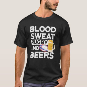 ブラッドスウェットラグビーとビアーズサモアラグビー Tシャツ
