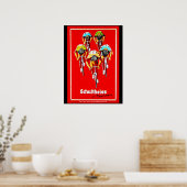 「ブラッドスウェット&ギア&ザ・ツアー・ド・フランス」 ポスター (キッチン)