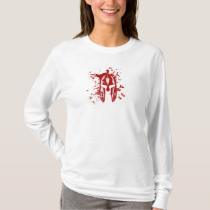 ブラッドスパルタンヘルメットアメリカンスパルタンモロンラベ Tシャツ