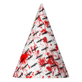 ブラッドスプラッシュハローウィンパーティハット パーティーハット (左)