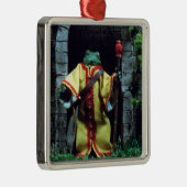 ブラッドティーとレッドストリングのカエルの魔女 メタルオーナメント (右)