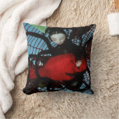 ブラッドティーとレッドストリングスパイダー クッション (ブランケット)