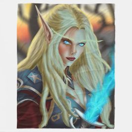 ブラッドデルフマジシャン フリースブランケット