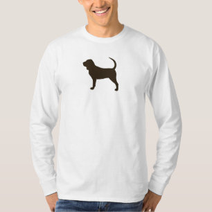 ブラッドハウンドのシルエット Tシャツ