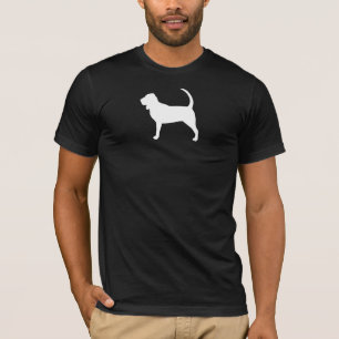 ブラッドハウンドのシルエット Tシャツ