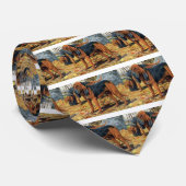 ブラッドハウンドのタイ ネクタイ (ロール)