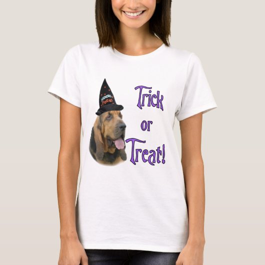ブラッドハウンドのトリック Tシャツ (正面)