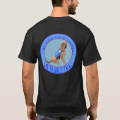 ブラッドハウンドのパートナー Tシャツ (裏面)