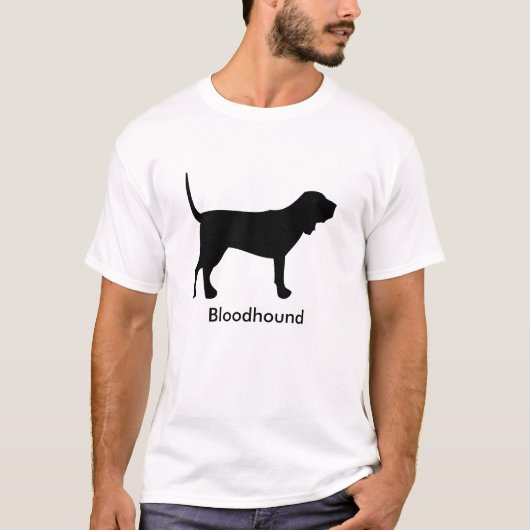 ブラッドハウンドのワイシャツ Tシャツ (正面)
