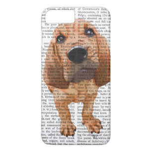 ブラッドハウンドの子犬 iPhone 8 PLUS/7 PLUSケース
