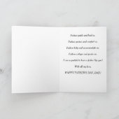 ブラッドハウンドの父の日カード カード (内部)