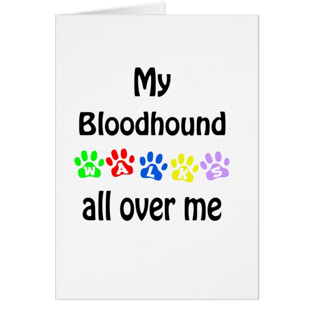 ブラッドハウンドウォークスデザイン (正面)