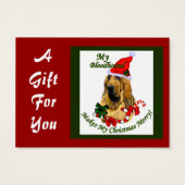 ブラッドハウンドクリスマスギフト名タグ (裏面)