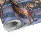 ブラッドハウンドクリスマスフェスティバルシーズン ラッピングペーパー (ロールコーナー)