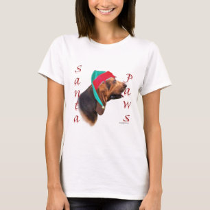 ブラッドハウンドサンタポーズ Tシャツ