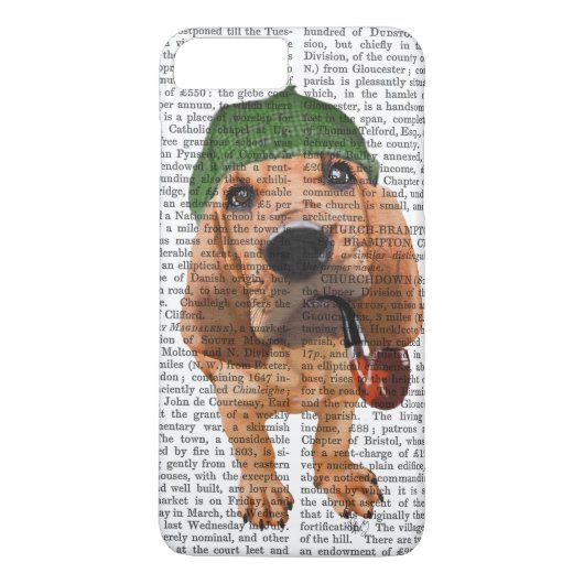 ブラッドハウンドシャーロックホームズ2 Case-Mate iPhoneケース (裏面)