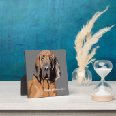 ブラッドハウンドデジタルスケッチ フォトプラーク (インサイチュ)