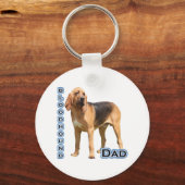 ブラッドハウンドパパ4 – キーチェーン (正面)