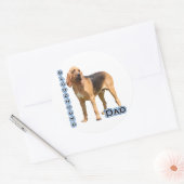 ブラッドハウンドパパ4 – ステッカー (封筒)