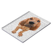 ブラッドハウンドパピー ノートブック (左側)