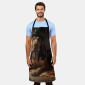 ブラッドハウンドパンプキンスハロウィンホラー エプロン (着用した状態)