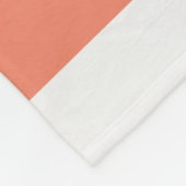 ブラッドハウンドパーソナライズされたドウウォーター色 フリースブランケット (角)