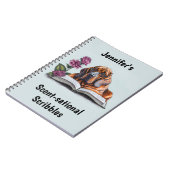 ブラッドハウンドパーソナライズされた犬 ノートブック (左側)