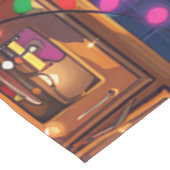 ブラッドハウンドホリデーベーキング:フェスティバルクリスマス テーブルクロス (アングル)