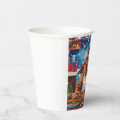 ブラッドハウンドホリデーベーキング:フェスティバルクリスマス 紙コップ (右)