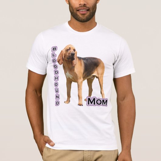 ブラッドハウンドママ4 Tシャツ (正面)