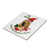 ブラッドハウンドメリークリスマス タイル (側面)