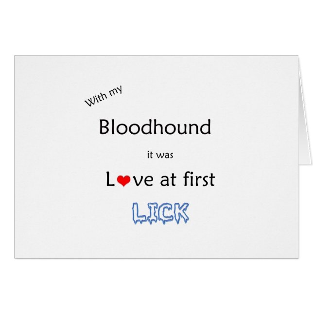 ブラッドハウンドリックデザイン (正面横)