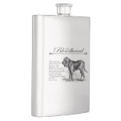 ブラッドハウンドヴィンテージストーリーブックスタイル フラスク (右)