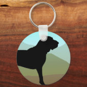 ブラッドハウンド山脈 キーホルダー (正面)