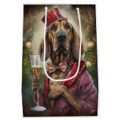 ブラッドハウンド新年 ミディアムペーパーバッグ (裏面)