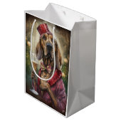 ブラッドハウンド新年 ミディアムペーパーバッグ (裏面アングル)