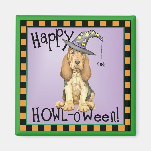 ブラッドハウンド魔女 マグネット (正面)