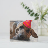 ブラッドハウンド・アフター・ザ・パーティー インビテーションポストカード (スタンド正面)